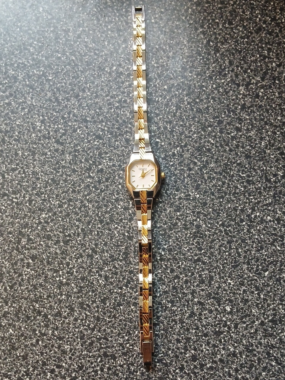 Bulova Two-Tone Ladies Bracelet Watch in Gold & Silver